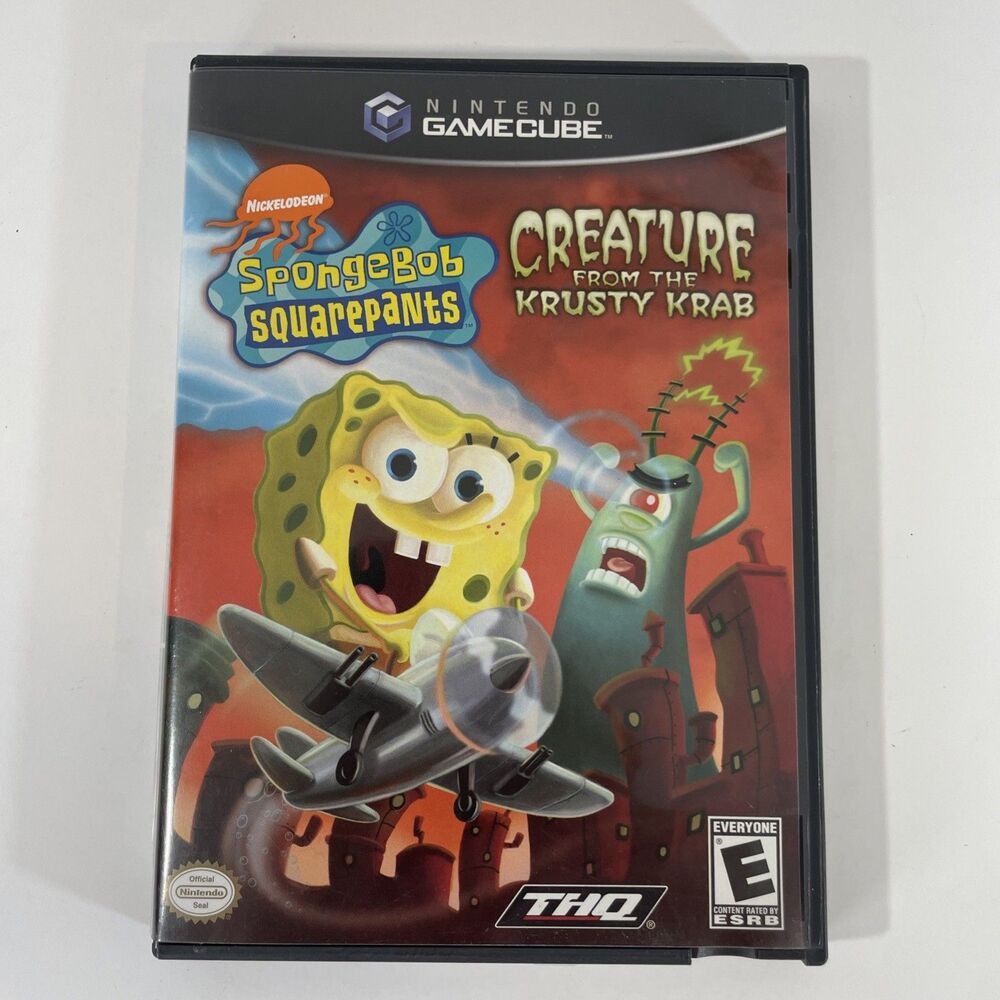 SpongeBob SquarePants Creature from the Krusty Krab GameCube Tested